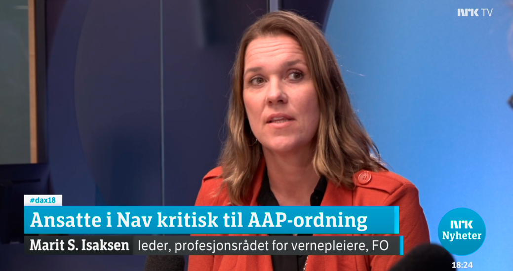 URETTFERDIG: Marit S. Isaksen i FO-ledelsen mener endringene i AAP-ordningen må reverseres.