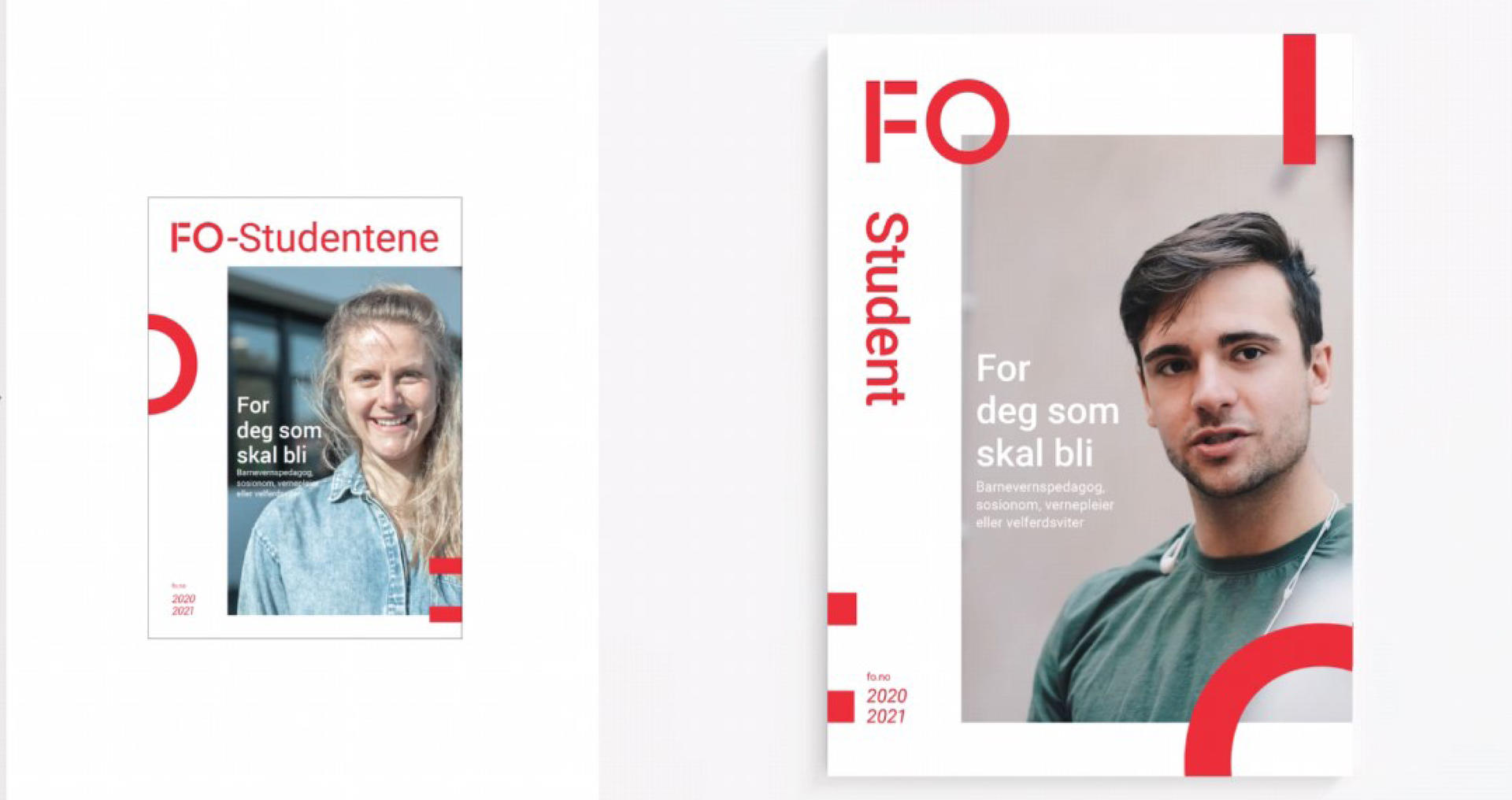 FRISTILT: Slik vil den nye logoen se ut. ny logo FO-Studentene