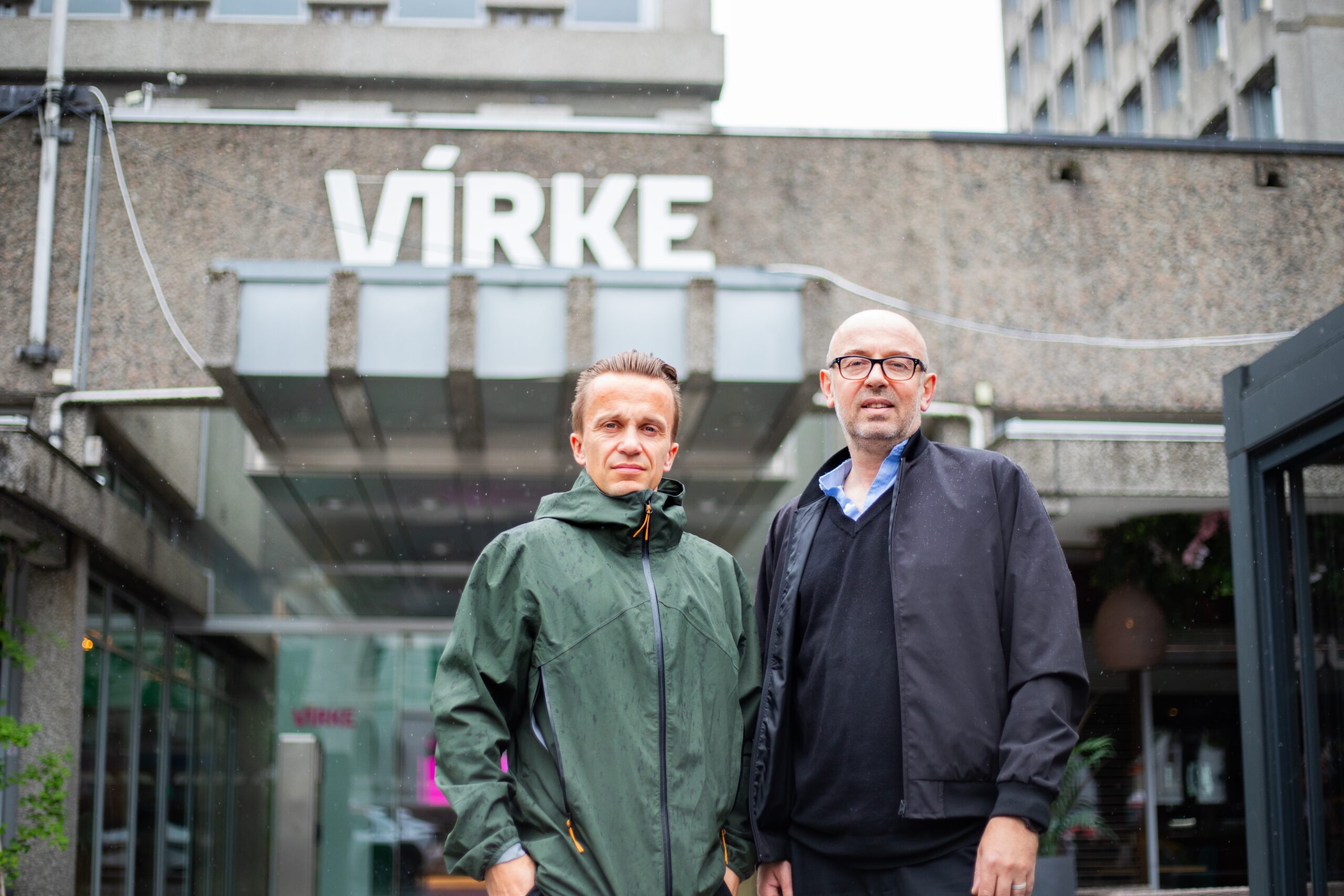 Ole Henrik og Arild fra FO er klare for forhandlinger med Virke
