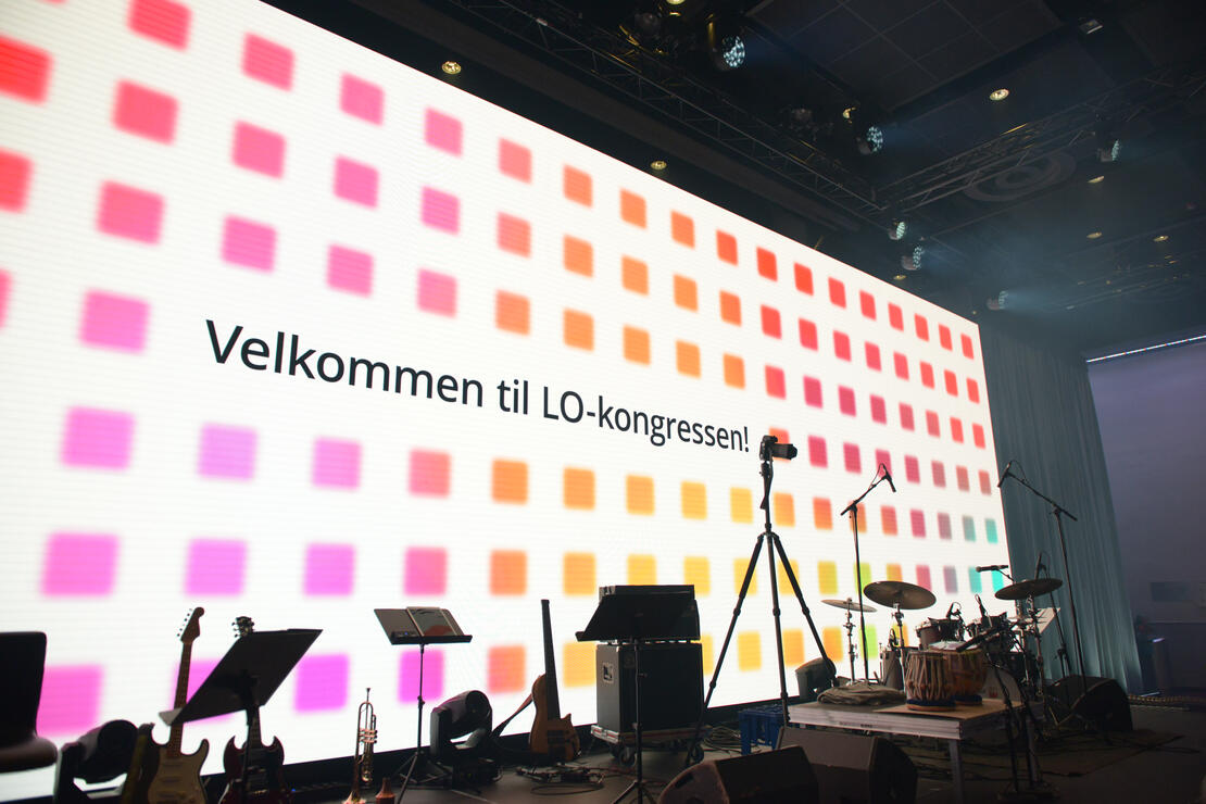 Slik markerte FO seg på LO-kongressen – Norges største politiske verksted 