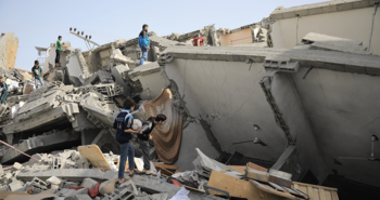 Bilder av ødeleggelser i Gaza