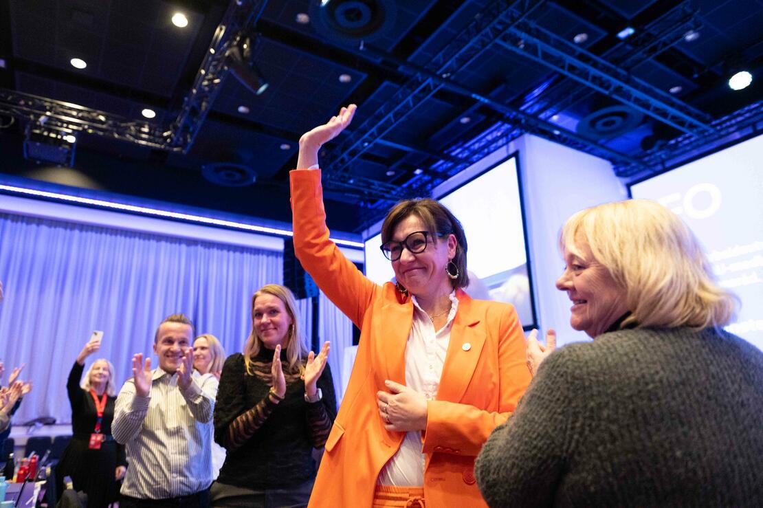 NY FORBUNDSLEDER: Marianne Solberg skal lede FO de neste fire årene. 